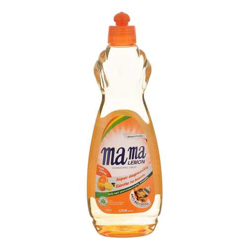 Гель для мытья посуды Mama Lemon Tough on Grease цитрус антибактериальный 750 мл в Новэкс