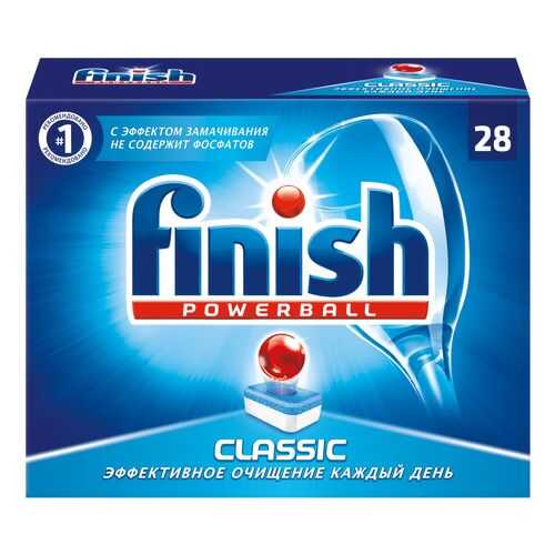 Таблетки для посудомоечной машины Finish classic 28 штук в Новэкс