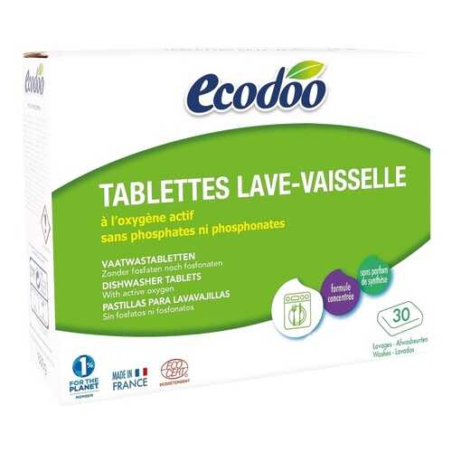 Таблетки Ecodoo для посудомоечных машин 30 штук в Новэкс