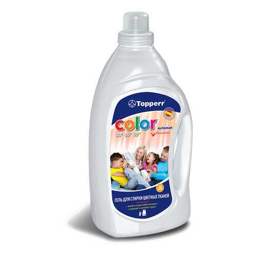 Гель Topperr color для стирки цветного белья в Новэкс