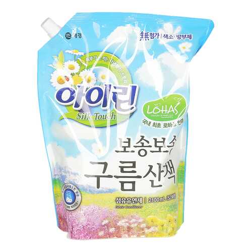 Кондиционер для белья KeraSys irin fabric softener прогулка в облаках 2100 мл в Новэкс