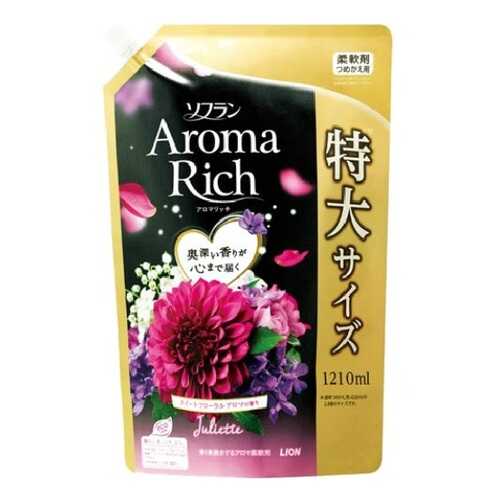 Кондиционер для белья Lion aroma rich Juliette ваниль-жасмин 1210 мл в Новэкс