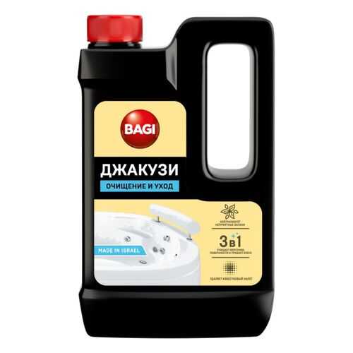 Чистящее средство для ванных комнат 3в1 Bagi джакузи 500 мл в Новэкс