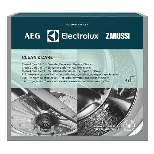 Чистящее средство Electrolux 3в1 Clean&Care 12 пакетиков по 50 г в Новэкс