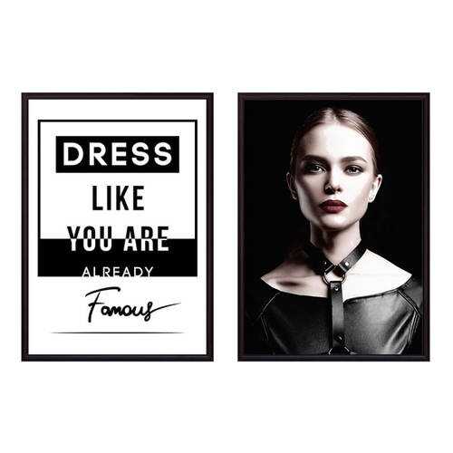 Набор постеров Коллаж Fashion №26 60х90 см в Новэкс