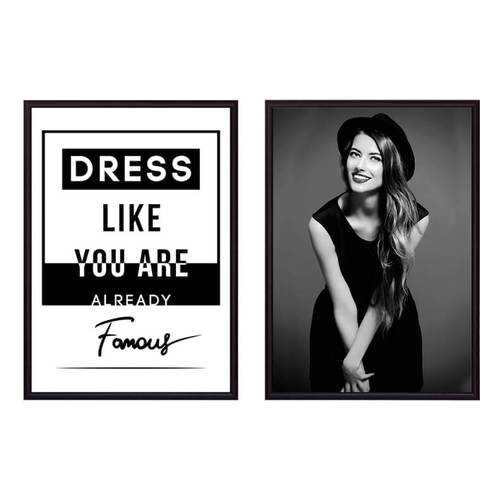 Набор постеров Коллаж Fashion №37 30х50 см в Новэкс