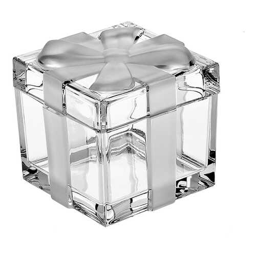 Шкатулка с матовым бантом Crystal Bohemia 7,2 см в Новэкс