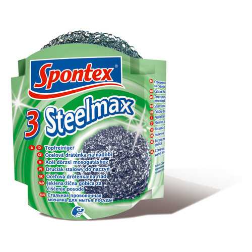 Мочалка кухонная Spontex Steelmax (всего 9 шт) 97072002-1 в Новэкс