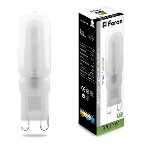 Лампа светодиодная Feron LB-431 G9 7W 4000K 25756 в Новэкс