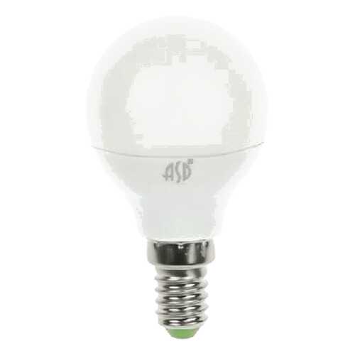 Лампочка ASD LED-ШАР-standard 7.5Вт 160-260В Е14 3000К 600Лм в Новэкс