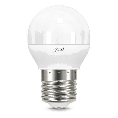 Лампочка Gauss LED Globe 6.5 Вт Светодиодная в Новэкс