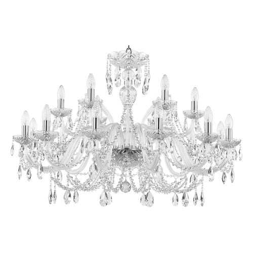 Люстра хрустальная 105/12+6/360 Ni Bohemia Ivele Crystal в Новэкс