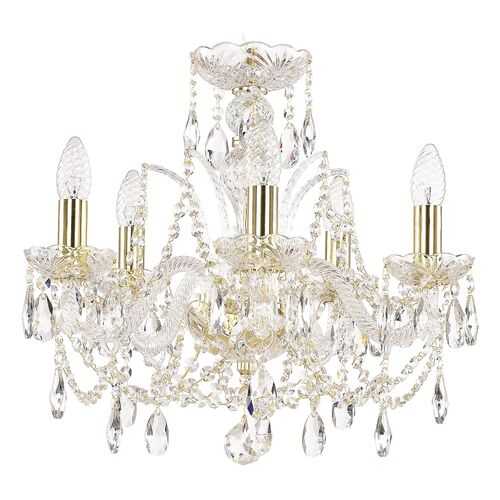 Люстра хрустальная 105/5/141 G Bohemia Ivele Crystal в Новэкс