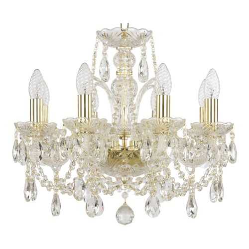 Люстра хрустальная 105/8/141 G Bohemia Ivele Crystal в Новэкс