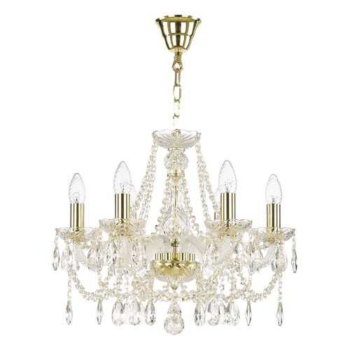 Люстра хрустальная 107/6/165 G Bohemia Ivele Crystal в Новэкс