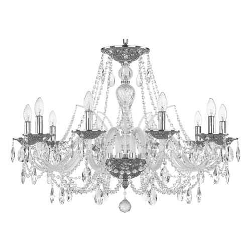 Люстра хрустальная 1605/10/300 Ni Bohemia Ivele Crystal в Новэкс