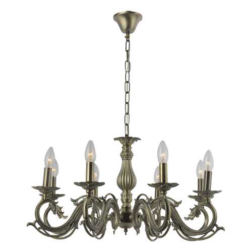 Люстра подвесная 8*60Вт Е14 IMEX KL.29212-8-P AB в Новэкс