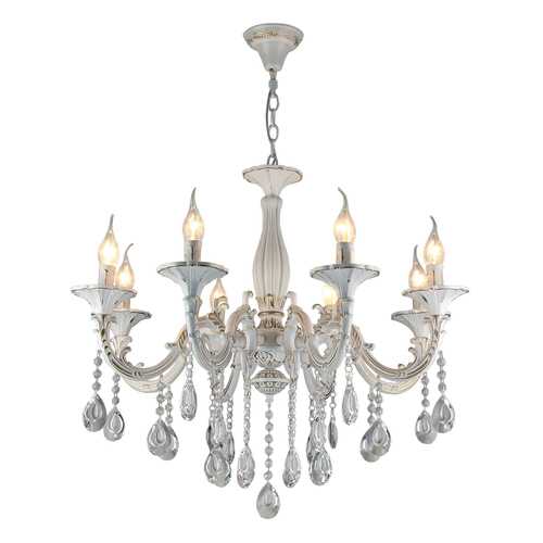 Люстра подвесная 8*60Вт E14 IMEX KL.3056-8-P WH в Новэкс