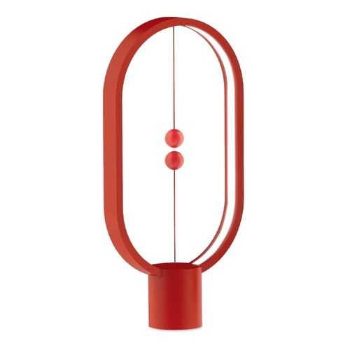 Лампа настольная Эллипс Красная (Heng Balance Lamp Allocacoc) в Новэкс