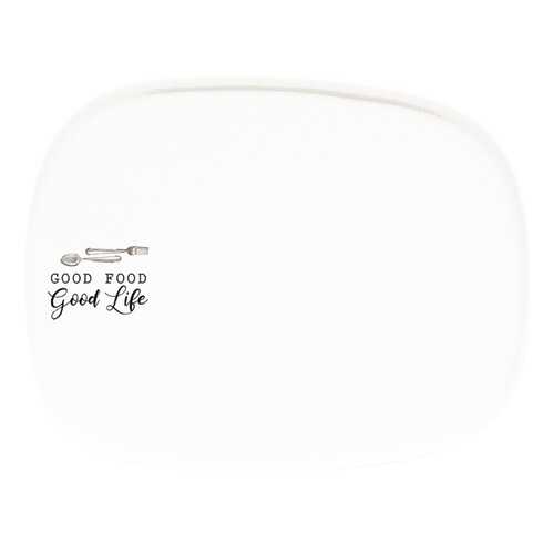 Тарелка Easy Life KITCHEN ELEMENTS R1902/KITE Белый в Новэкс