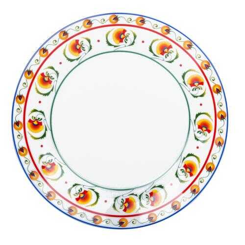 Тарелка обеденная Dasen Арабески 23 см в Новэкс