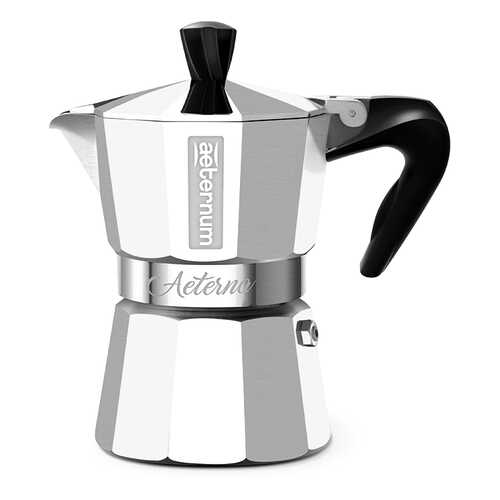 Кофеварка гейзерная AETERNUM/Bialetti AETERNA на 2 чашки в Новэкс