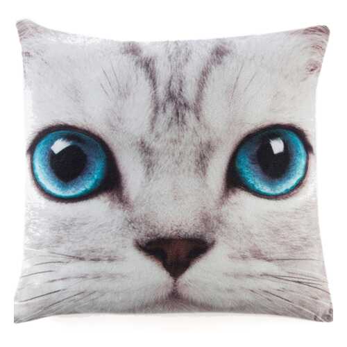 Декоративная подушка Catseye London SILVER KITTY 44x44 cм в Новэкс