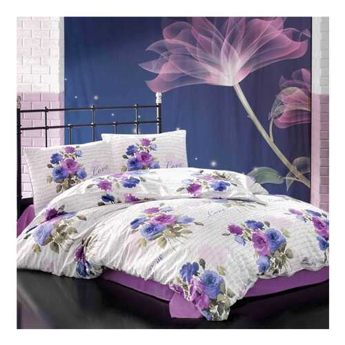 Комплект постельного белья IRINA HOME BLANCIA евро фиолетовый в Новэкс