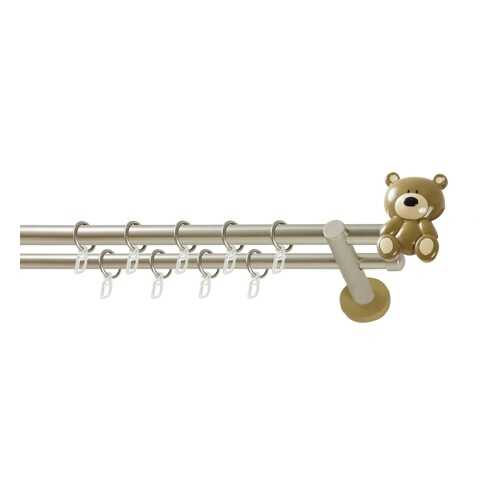 Карниз для детской комнаты Мишка, WERDECO, 2-рядный, 280 см в Новэкс
