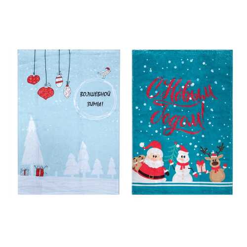 HOBBY HOME COLLECTION Кухонное полотенце Podarok Цвет: Мультиколор (40х60 см - 2 шт) в Новэкс