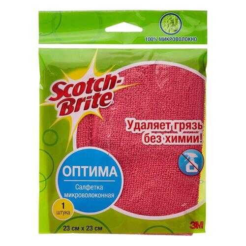 Салфетка Scotch-brite оптима микроволокно, 1 шт, в Новэкс