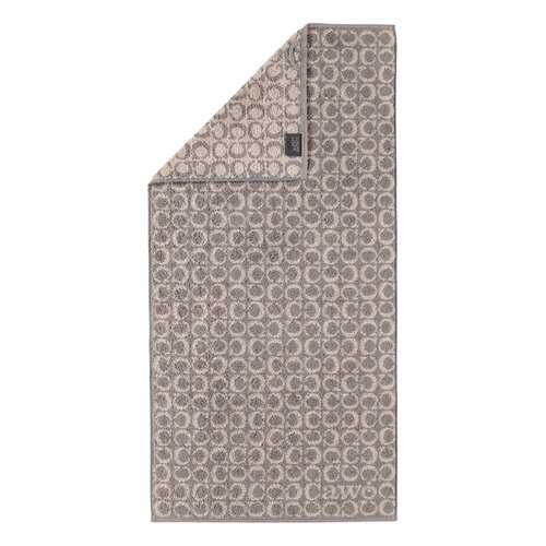 Полотенце 50x100см CAWO TWO-TONE, цвет графит 605/070/080150 в Новэкс