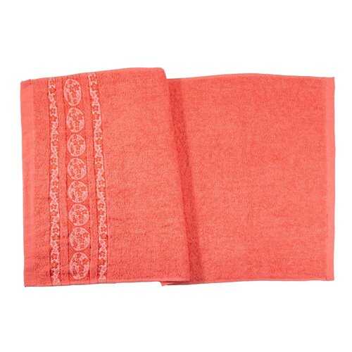 Полотенце махровое банное Verona Coral, 90x50, розовый в Новэкс